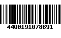 Código de Barras 4400191078691