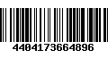 Código de Barras 4404173664896