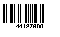 Código de Barras 44127008