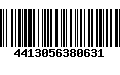 Código de Barras 4413056380631