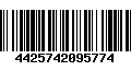 Código de Barras 4425742095774