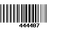 Código de Barras 444407