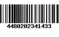 Código de Barras 4480202341433