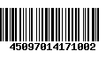 Código de Barras 45097014171002