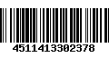 Código de Barras 4511413302378