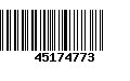 Código de Barras 45174773