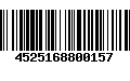 Código de Barras 4525168800157