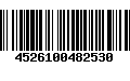 Código de Barras 4526100482530