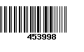 Código de Barras 453998