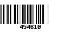 Código de Barras 454610