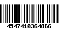 Código de Barras 4547410364866