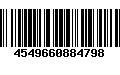 Código de Barras 4549660884798