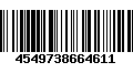 Código de Barras 4549738664611