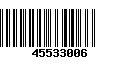 Código de Barras 45533006