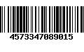 Código de Barras 4573347089015