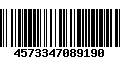 Código de Barras 4573347089190