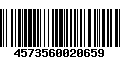 Código de Barras 4573560020659