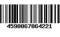 Código de Barras 4590067064221