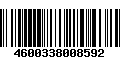 Código de Barras 4600338008592