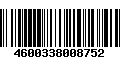 Código de Barras 4600338008752