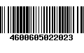 Código de Barras 4600605022023