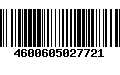 Código de Barras 4600605027721