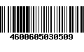 Código de Barras 4600605030509