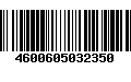 Código de Barras 4600605032350