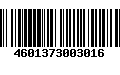 Código de Barras 4601373003016