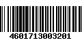 Código de Barras 4601713003201