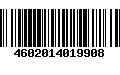 Código de Barras 4602014019908