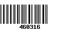 Código de Barras 460316