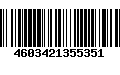 Código de Barras 4603421355351