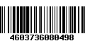 Código de Barras 4603736080498