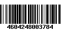 Código de Barras 4604248003784