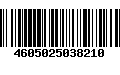 Código de Barras 4605025038210