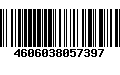 Código de Barras 4606038057397