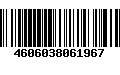 Código de Barras 4606038061967