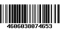 Código de Barras 4606038074653