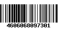 Código de Barras 4606068097301