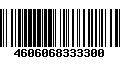 Código de Barras 4606068333300