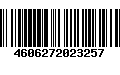 Código de Barras 4606272023257