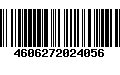 Código de Barras 4606272024056