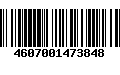 Código de Barras 4607001473848