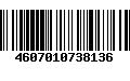 Código de Barras 4607010738136