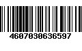 Código de Barras 4607030636597