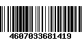 Código de Barras 4607033681419