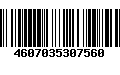 Código de Barras 4607035307560