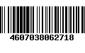 Código de Barras 4607038062718