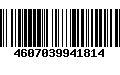 Código de Barras 4607039941814